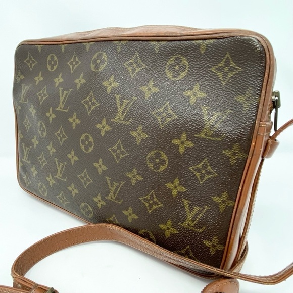 LOUIS VUITTON MONOGRAM POUCHETE MARLY BANDOULIERE SHOULDER BAG LV LOGO - Picture 3 of 14